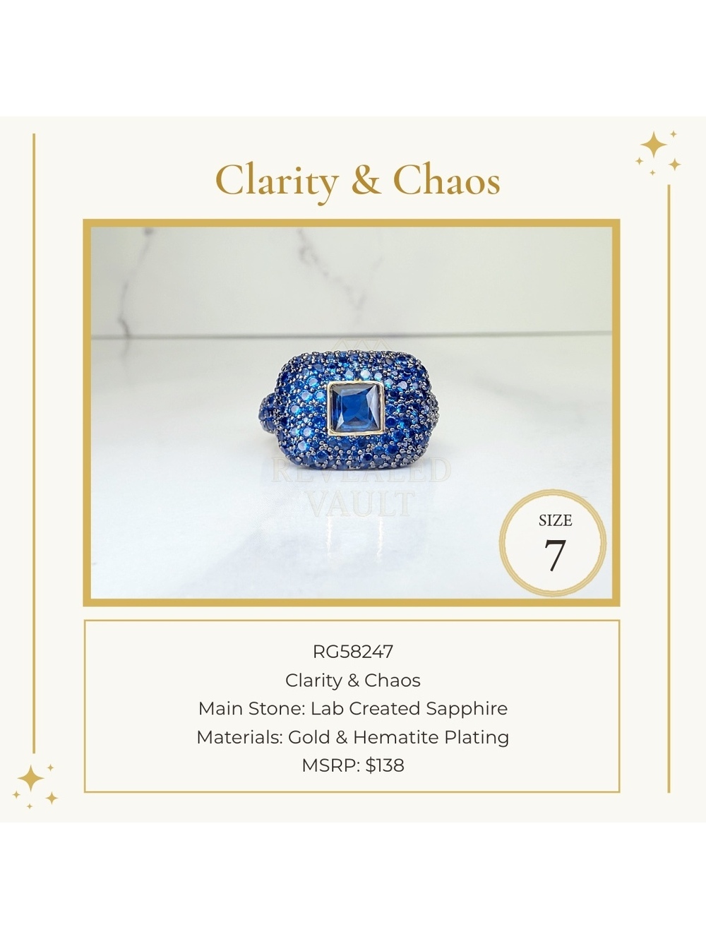 Clarity and Chaos - Size 7 - September Birthday 2025